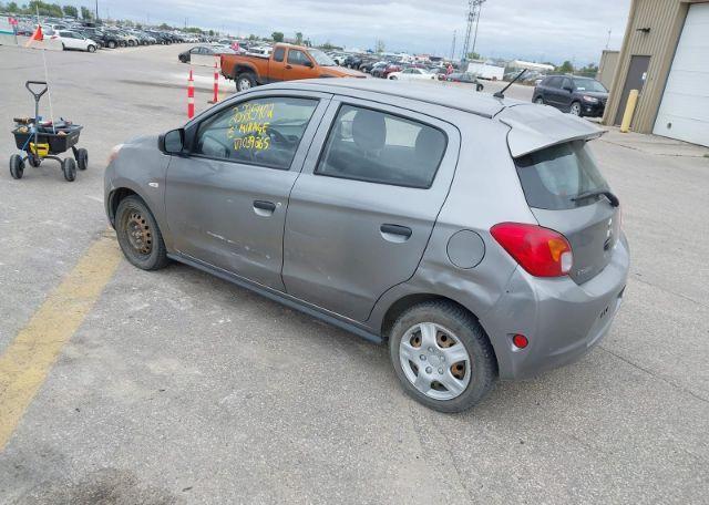 2015 MITSUBISHI MIRAGE ES