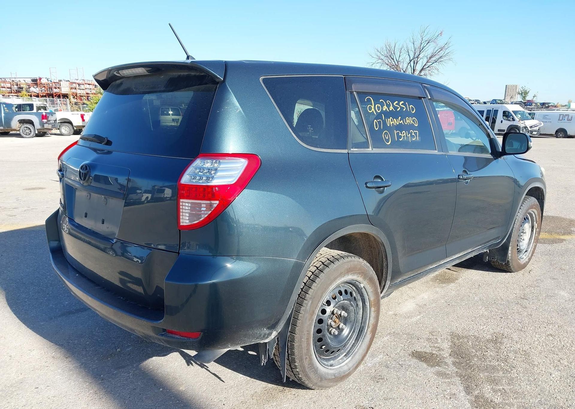 2007 TOYOTA VANGUARD