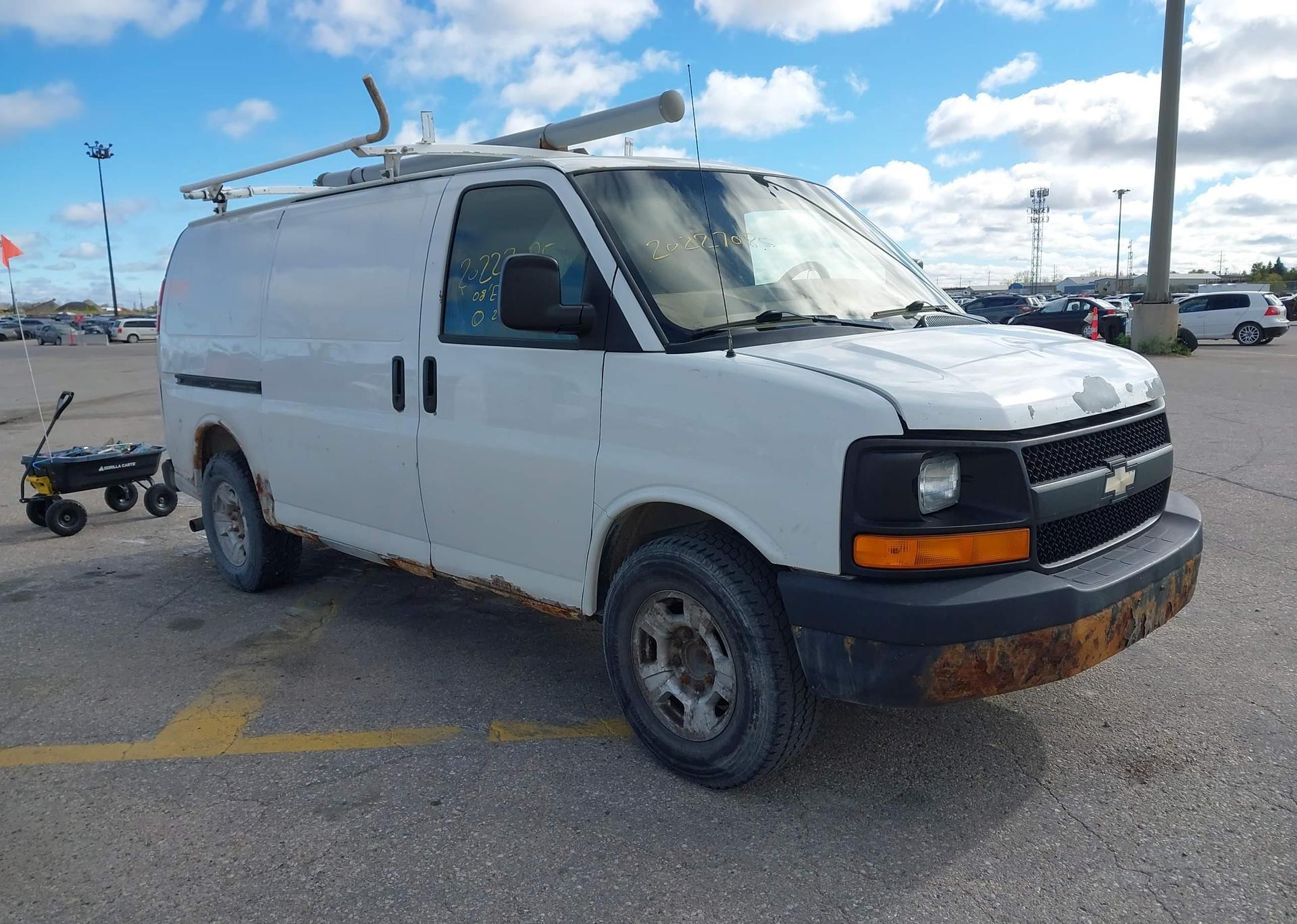 2008 CHEVROLET EXPRESS 2500 CARGO VAN