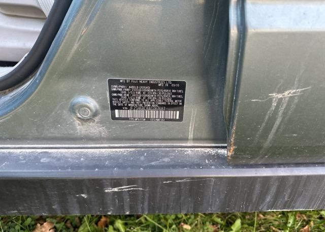 2010 SUBARU FORESTER 2.5 X