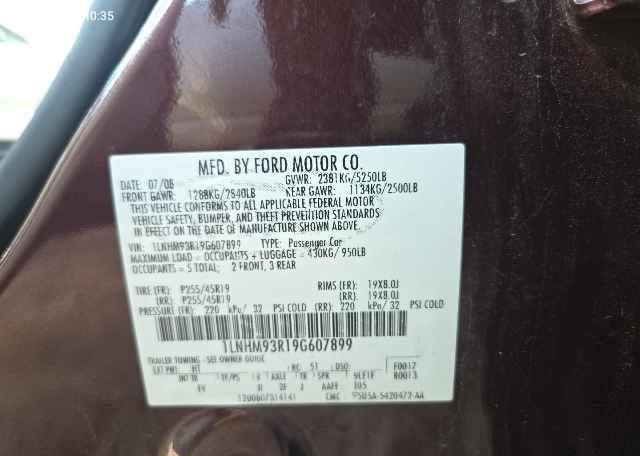 2009 LINCOLN MKS