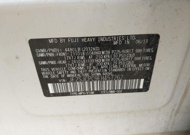 2014 SUBARU FORESTER 2.5I TOURING