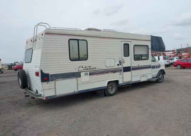 1990 FORD ECONOLINE E350 CUTAWAY VAN