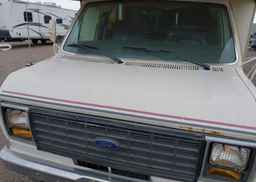 1990 FORD ECONOLINE E350 CUTAWAY VAN