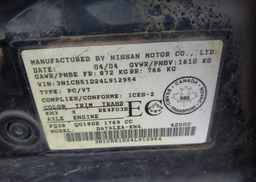 2004 NISSAN SENTRA 1.8