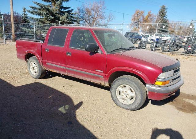2002 CHEVROLET S TRUCK S10