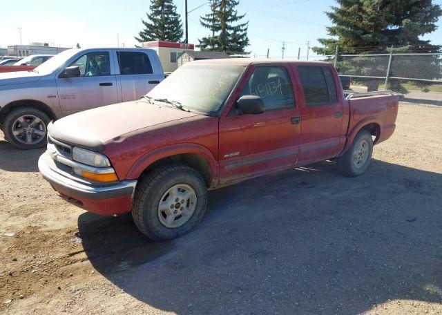2002 CHEVROLET S TRUCK S10