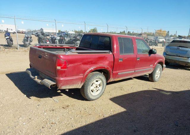 2002 CHEVROLET S TRUCK S10