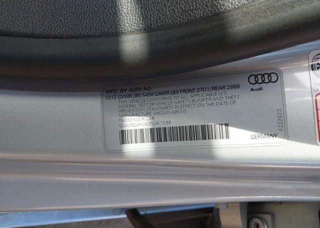 2013 AUDI A7 PRESTIGE
