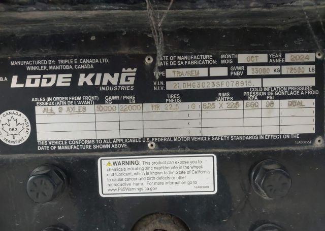2025 LODE KING INDUSTRIES Grain pup