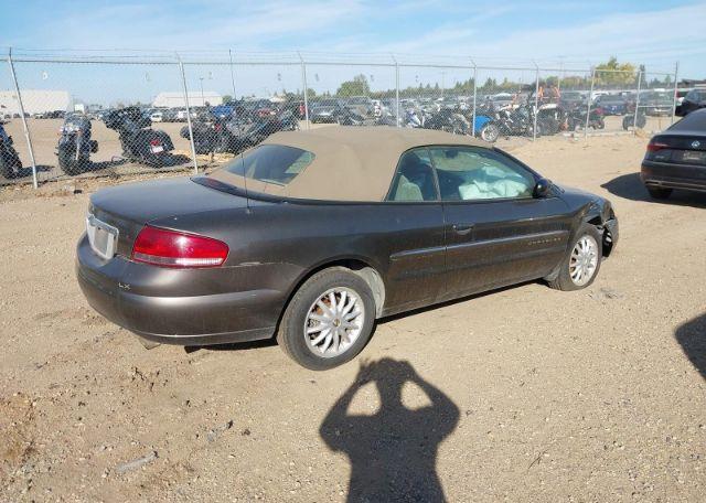2001 CHRYSLER SEBRING LX