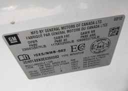 2012 CHEVROLET EQUINOX LT