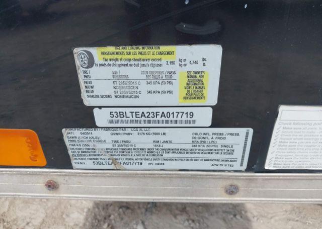 2014 SEED CARGO ENCLOSED TRAILER
