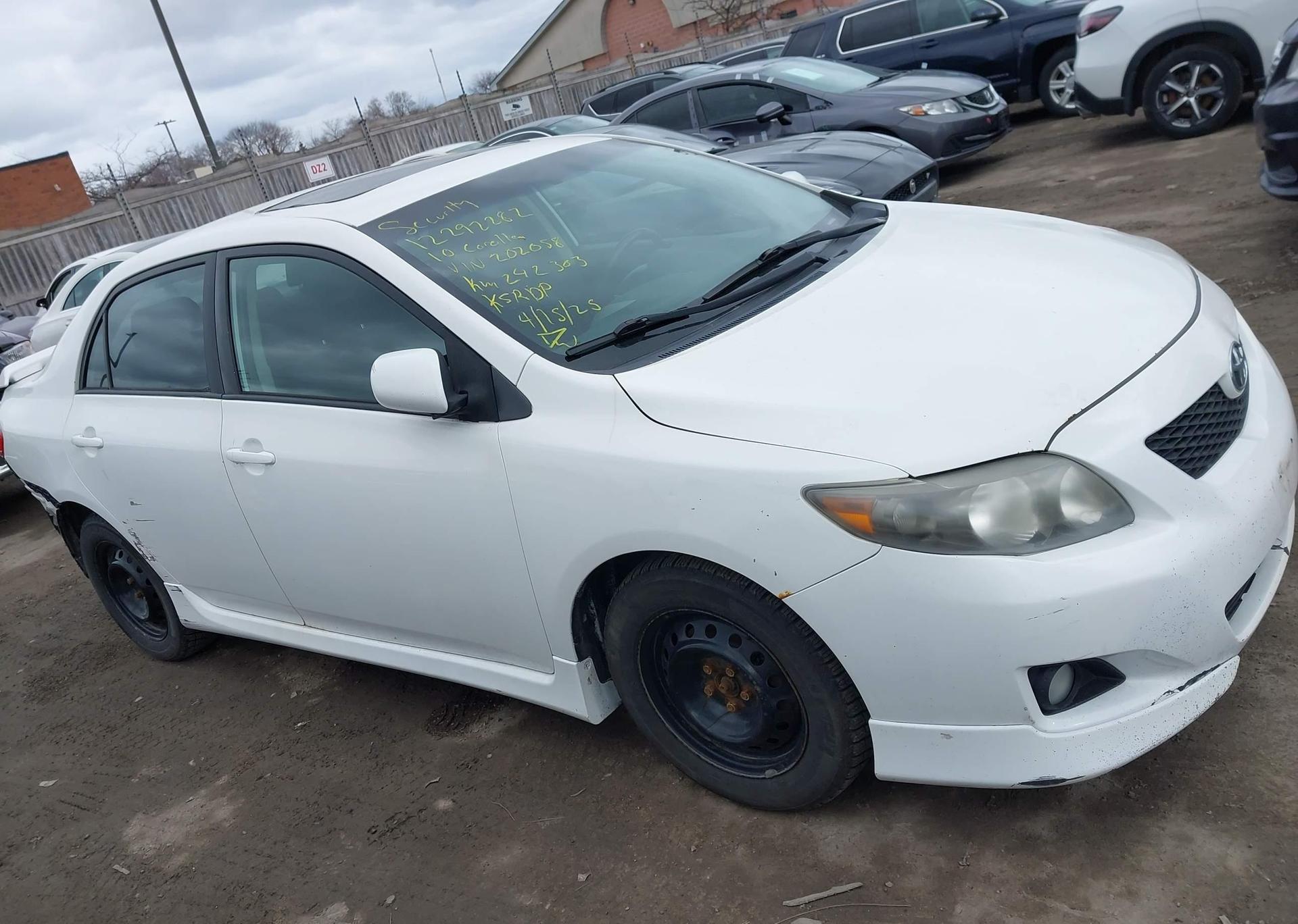 2010 TOYOTA COROLLA S
