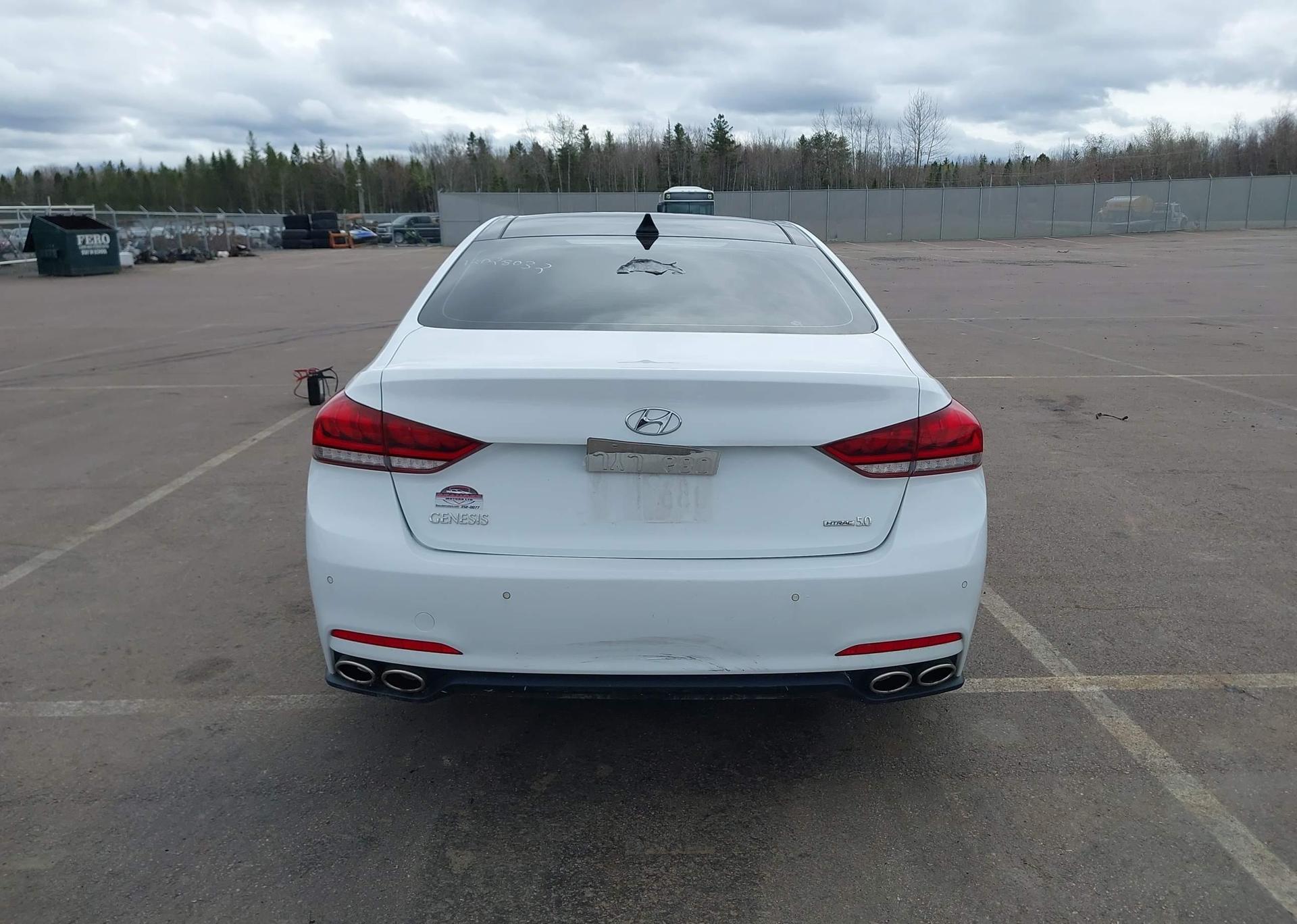 2015 HYUNDAI GENESIS 5.0 ULTIMATE