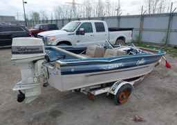 1985 SYLVAN SUNCHASER BOAT & TRAILER