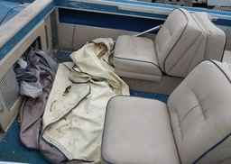 1985 SYLVAN SUNCHASER BOAT & TRAILER