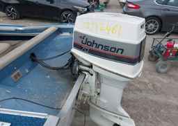 1985 SYLVAN SUNCHASER BOAT & TRAILER