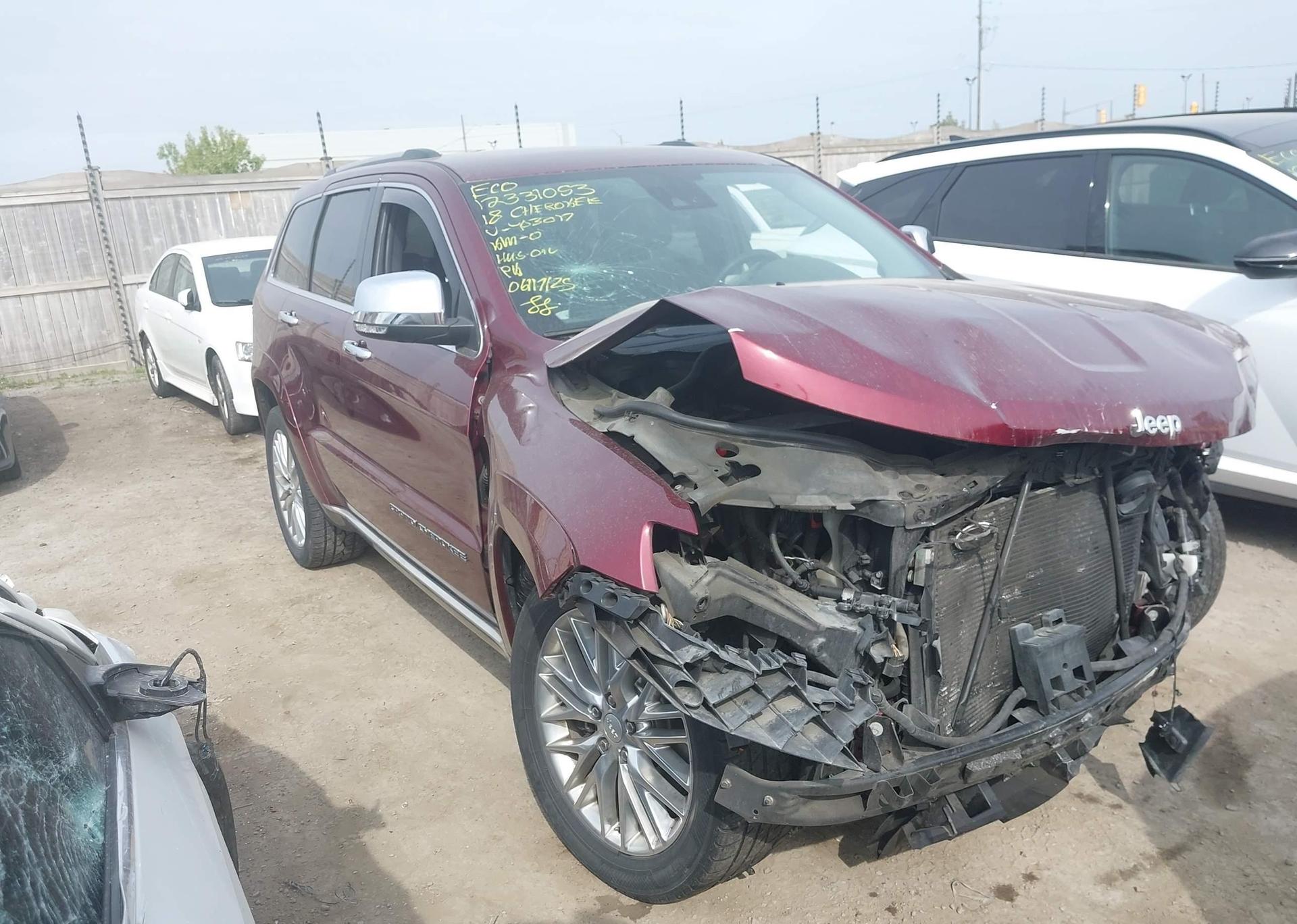2018 JEEP GRAND CHEROKEE SUMMIT