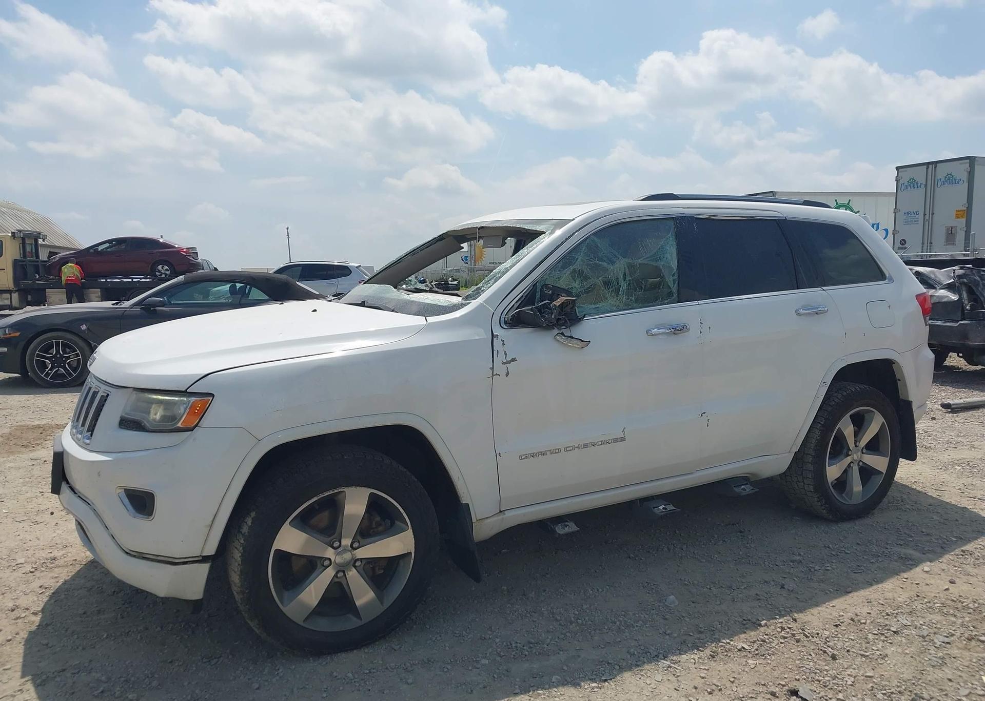 2014 JEEP GRAND CHEROKEE OVERLAND