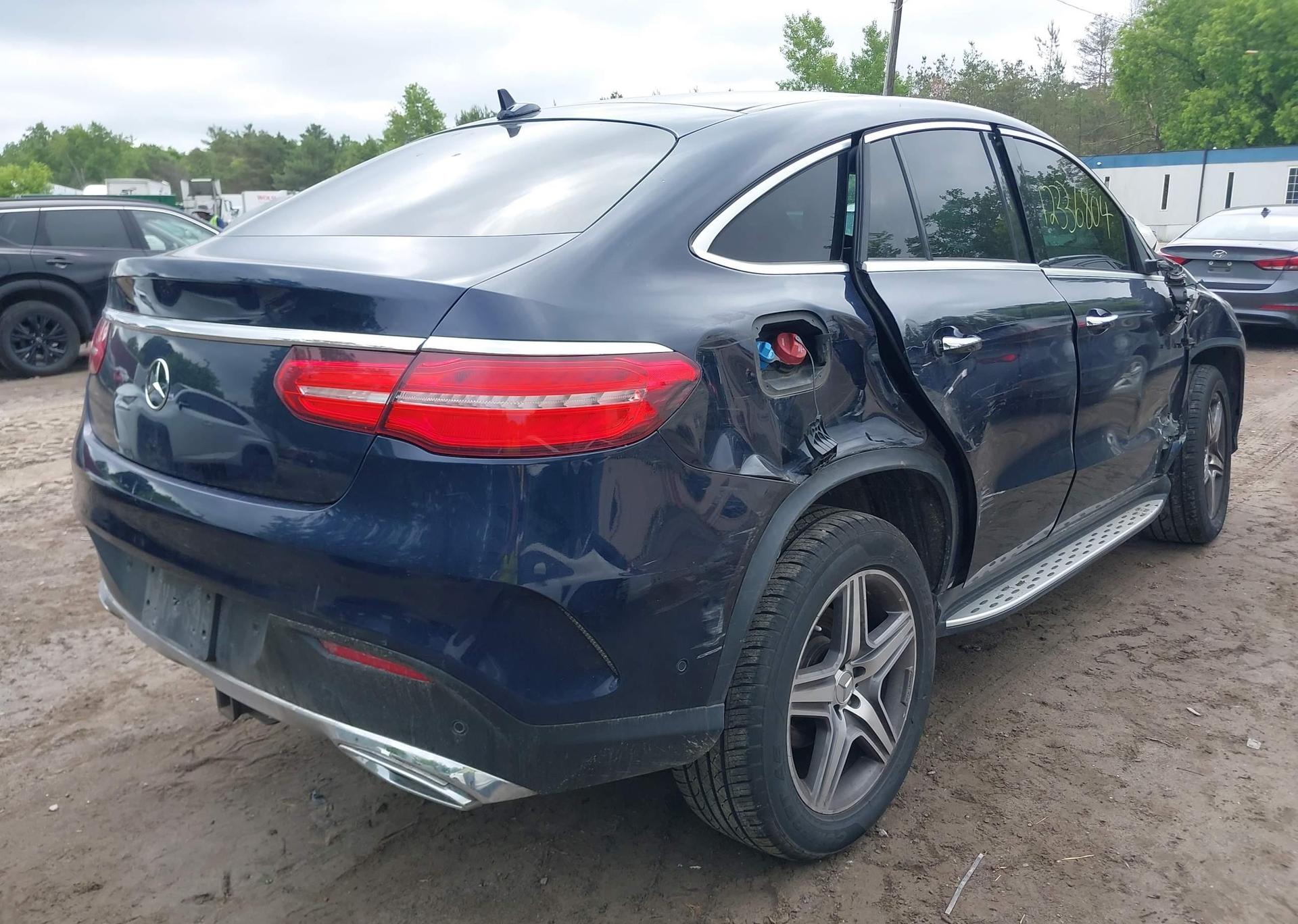 2016 MERCEDES-BENZ GLE 350D COUPE 4MATIC