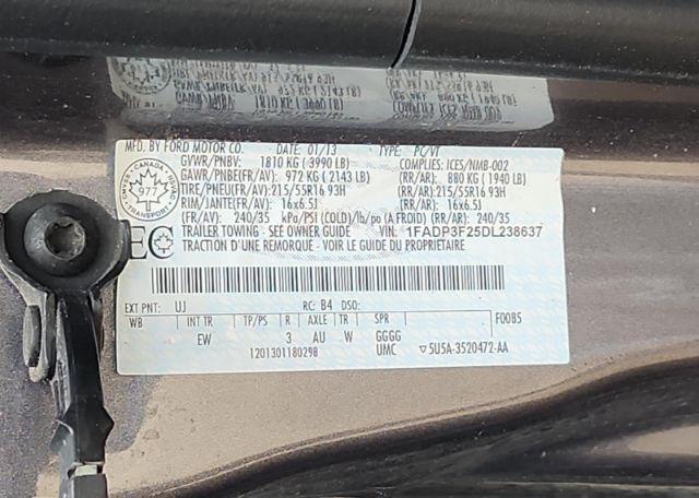 2013 FORD FOCUS SE