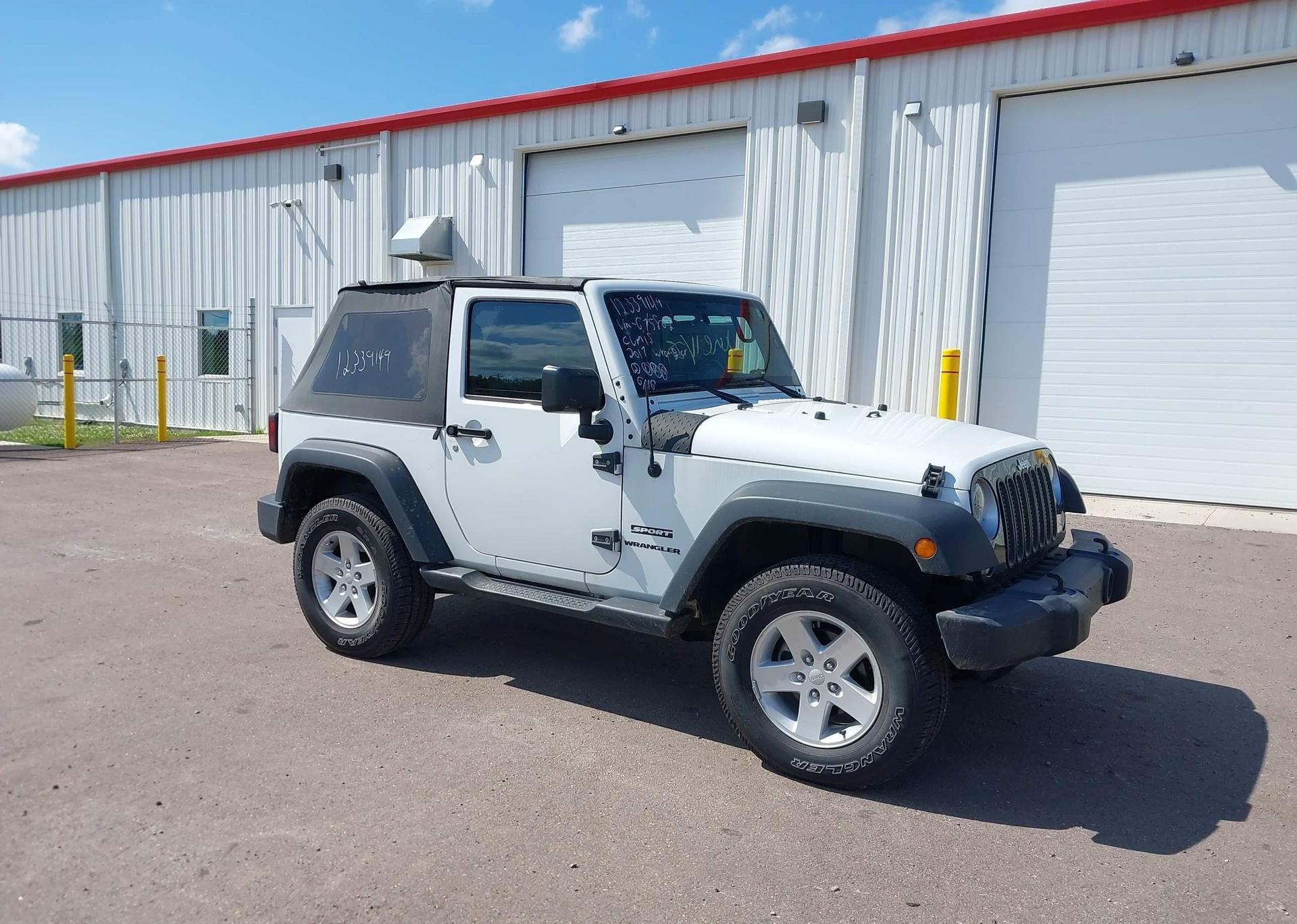 2017 JEEP WRANGLER SPORT