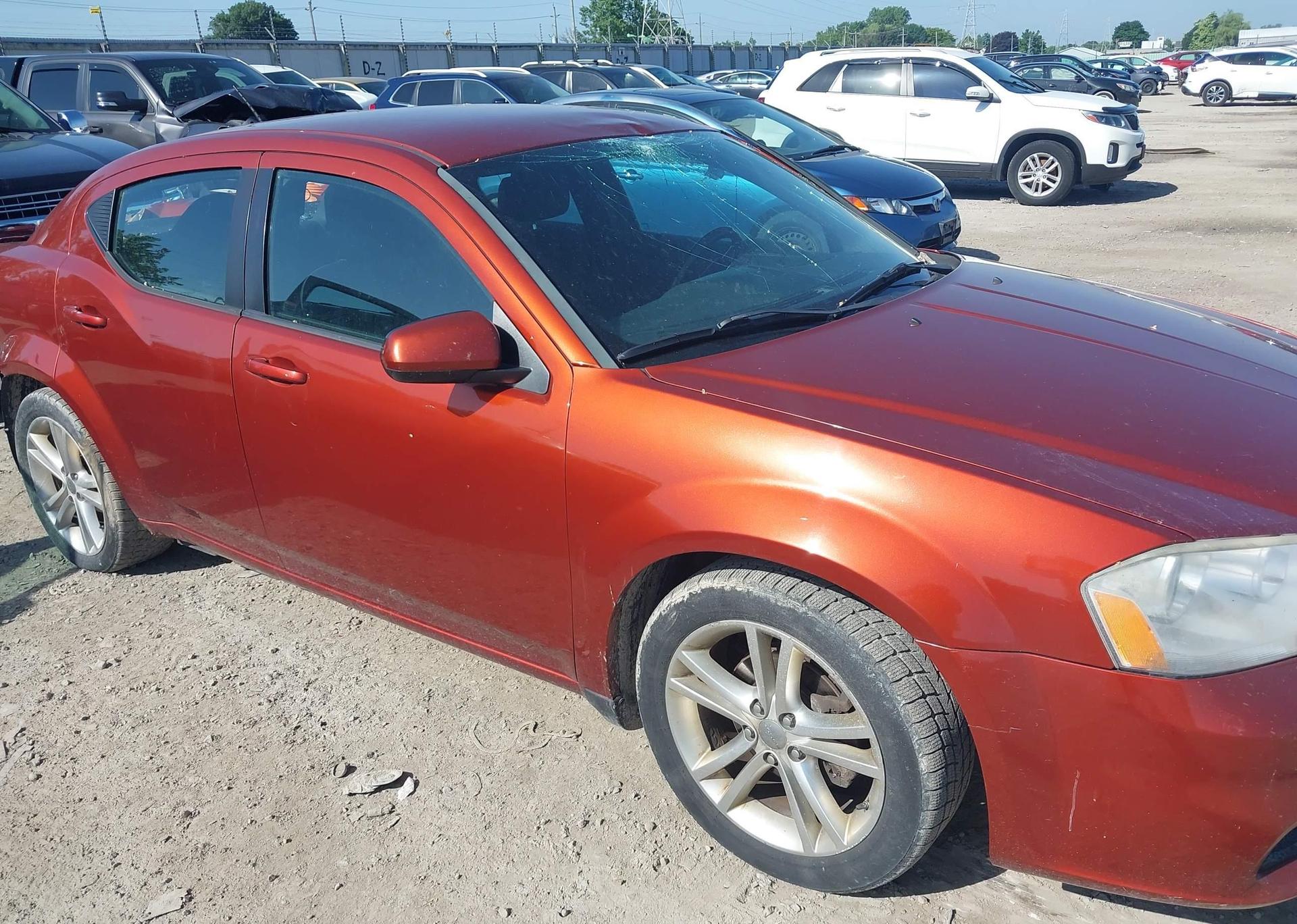 2012 DODGE AVENGER SXT