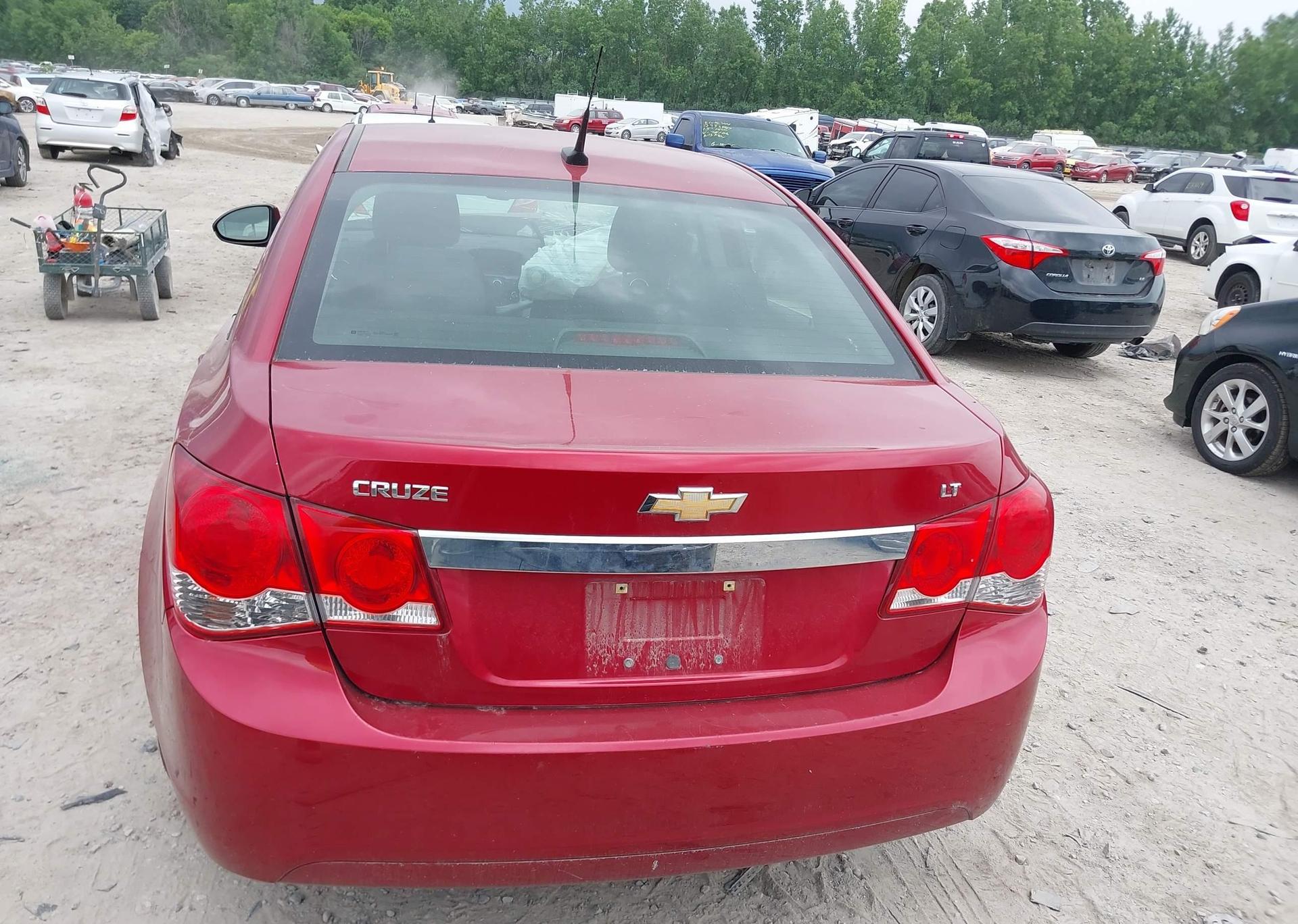 2012 CHEVROLET CRUZE LT TURBO