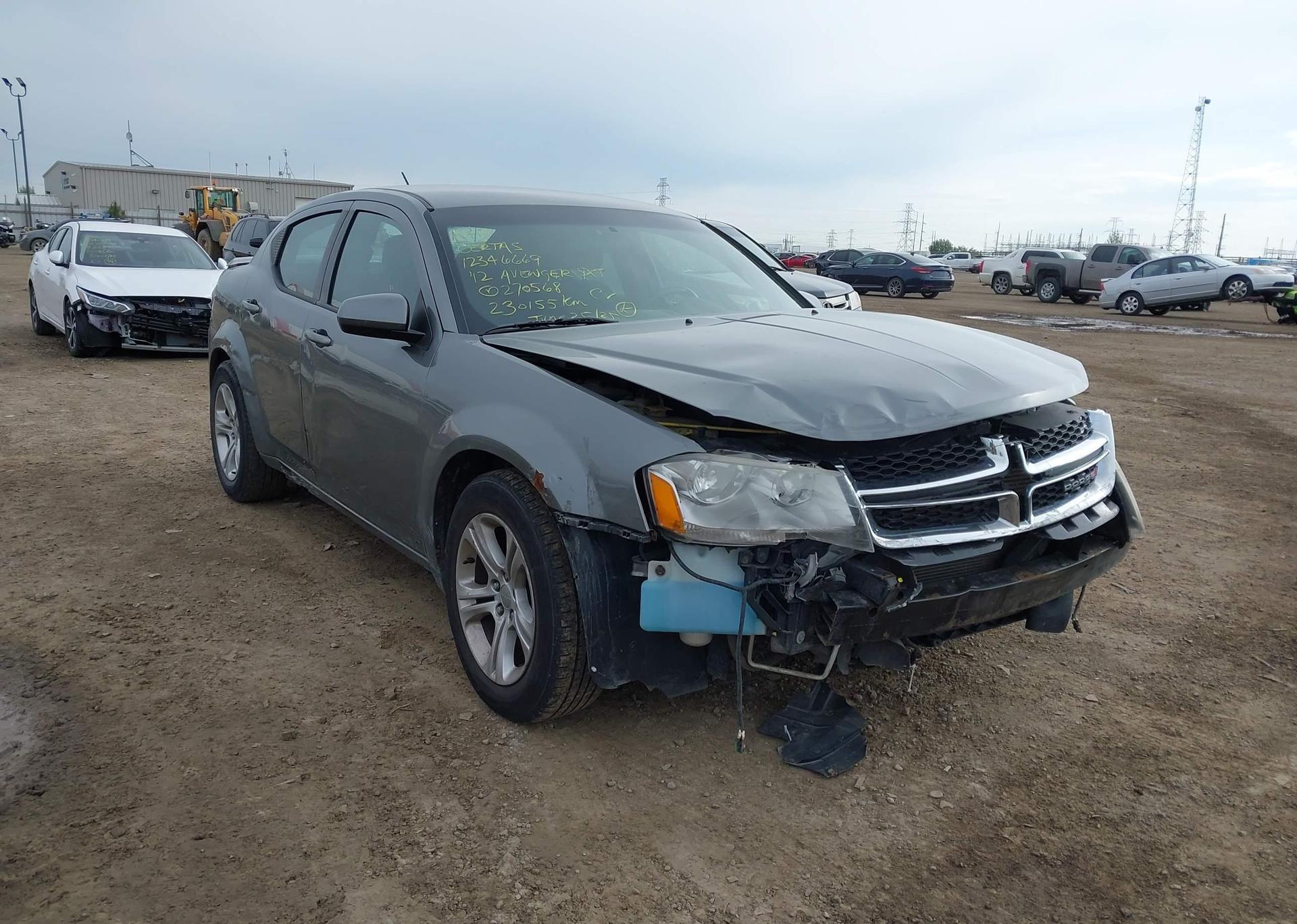 2012 DODGE AVENGER SXT