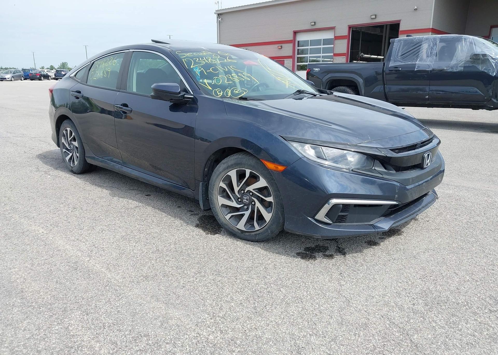 2019 HONDA CIVIC EX 4DR
