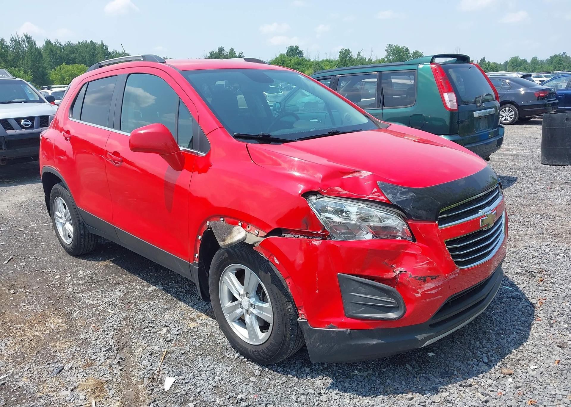 2016 CHEVROLET trax lt