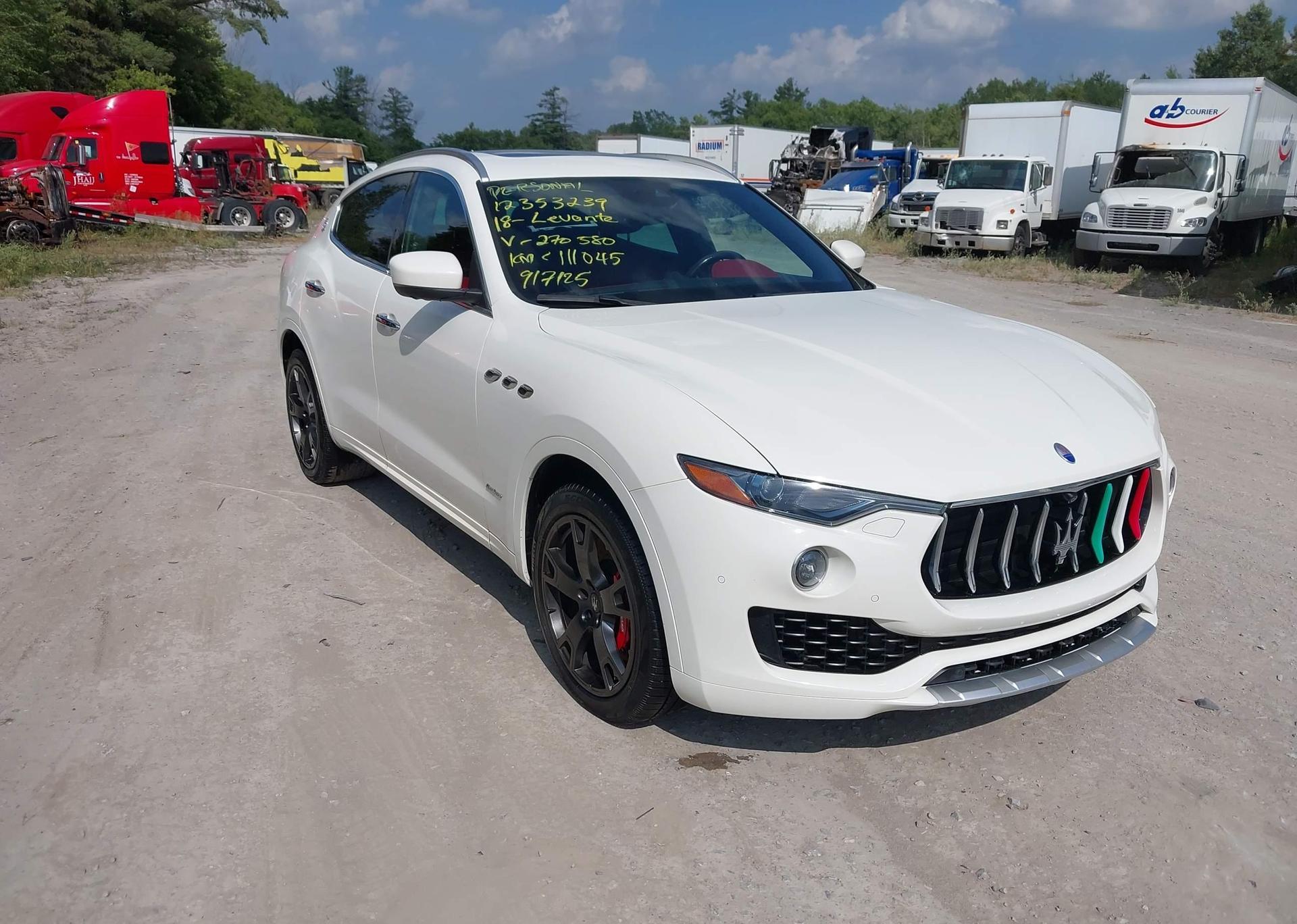 2018 MASERATI LEVANTE S