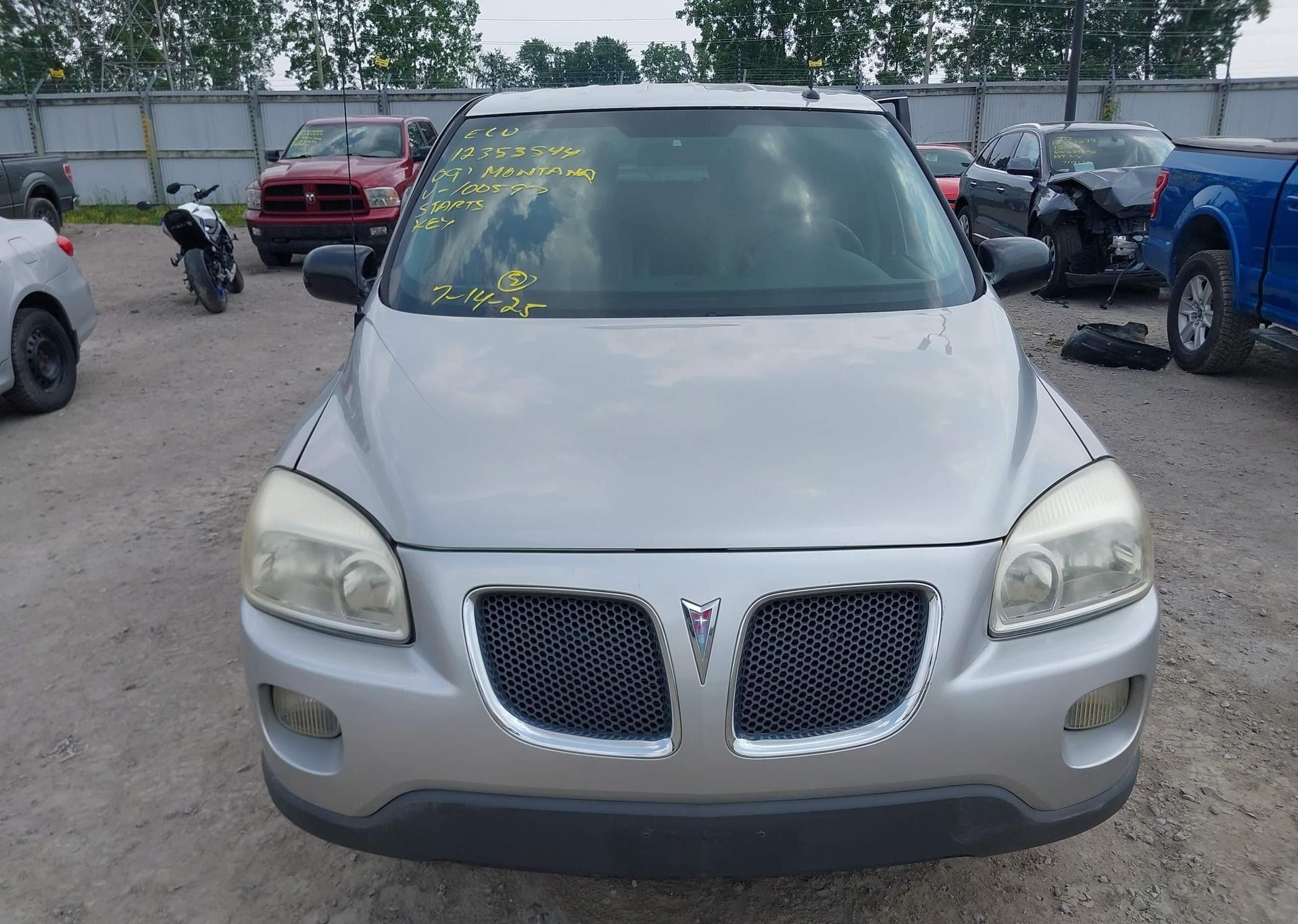 2009 PONTIAC MONTANA SV6