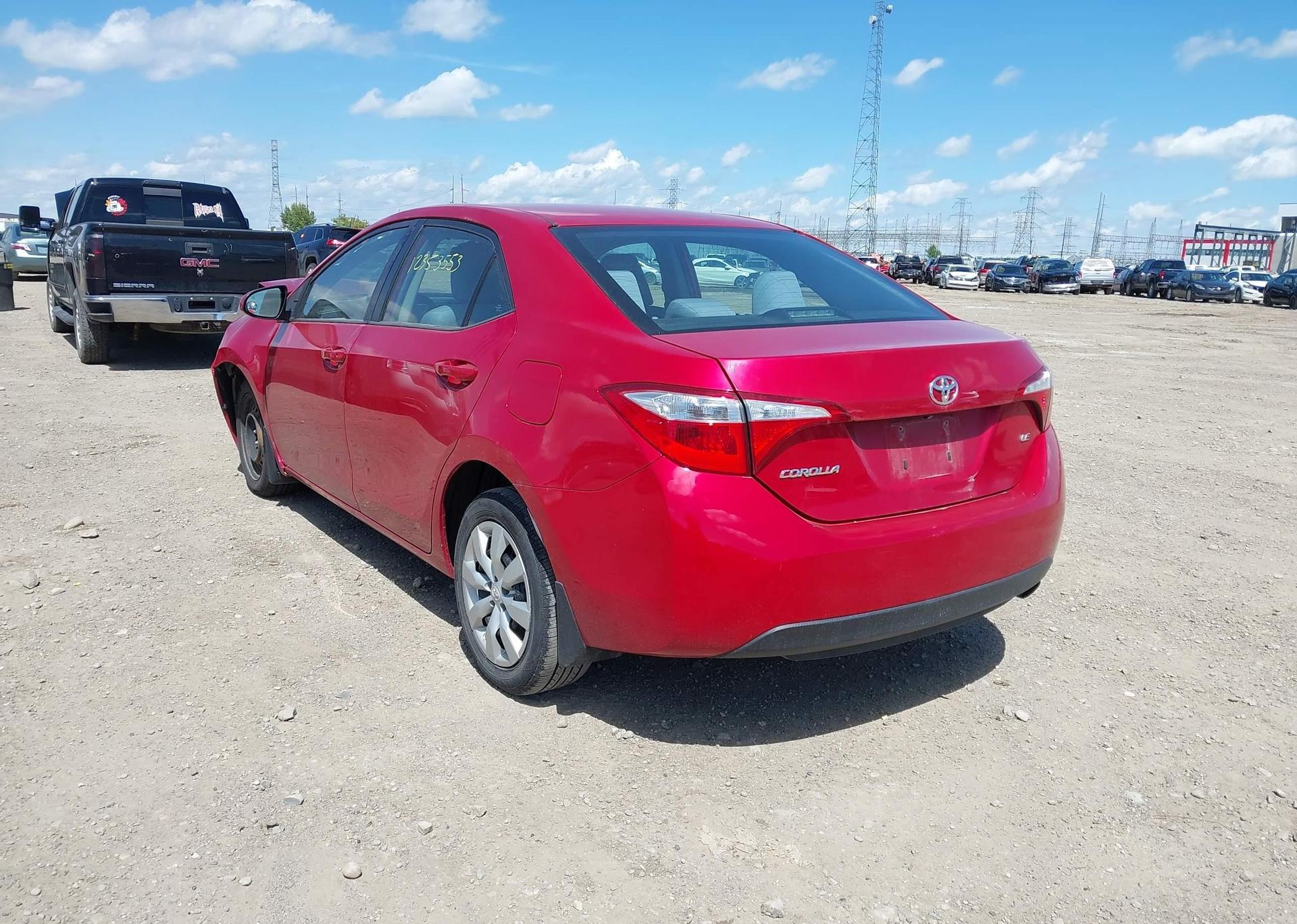 2015 TOYOTA COROLLA LE