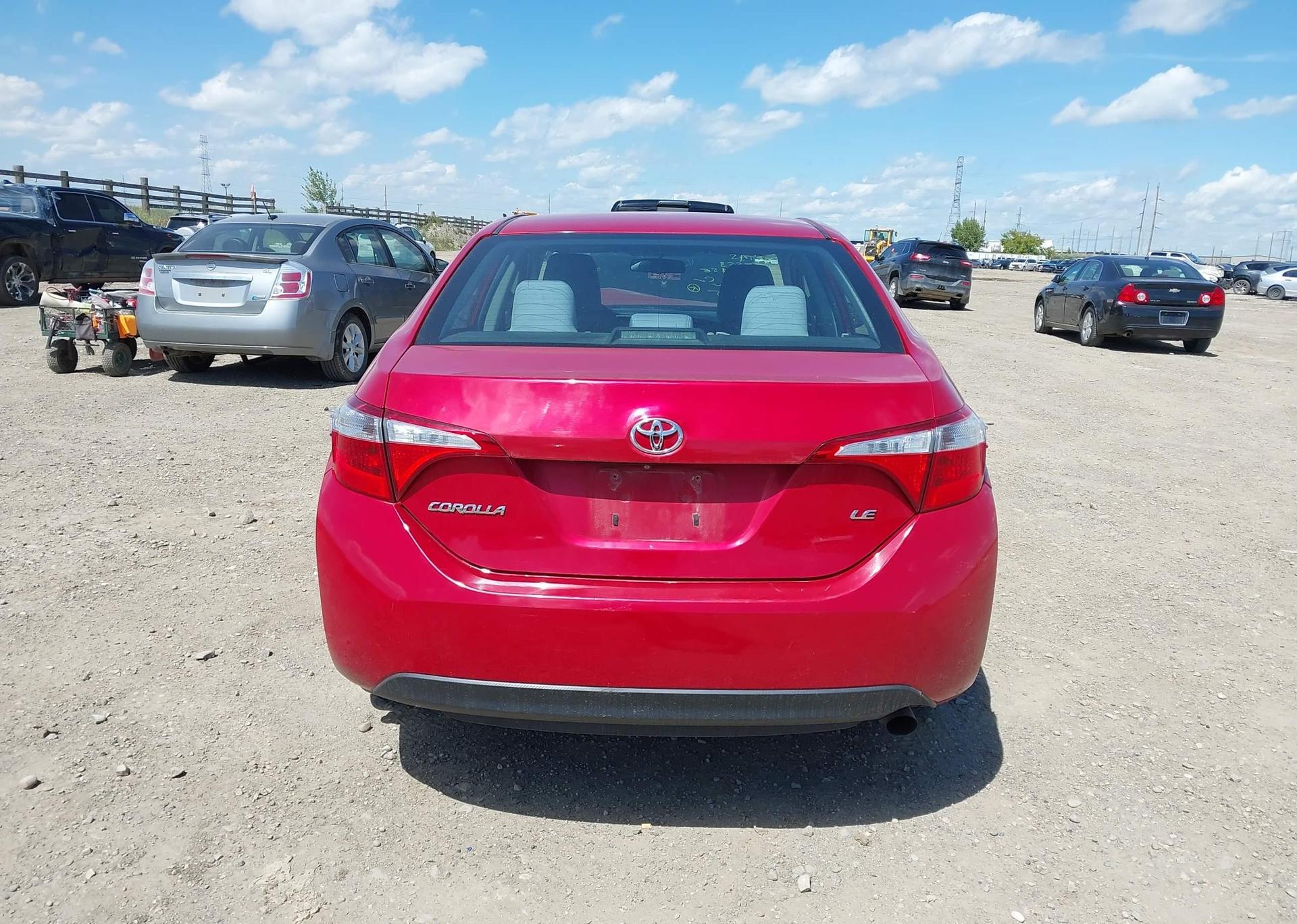 2015 TOYOTA COROLLA LE