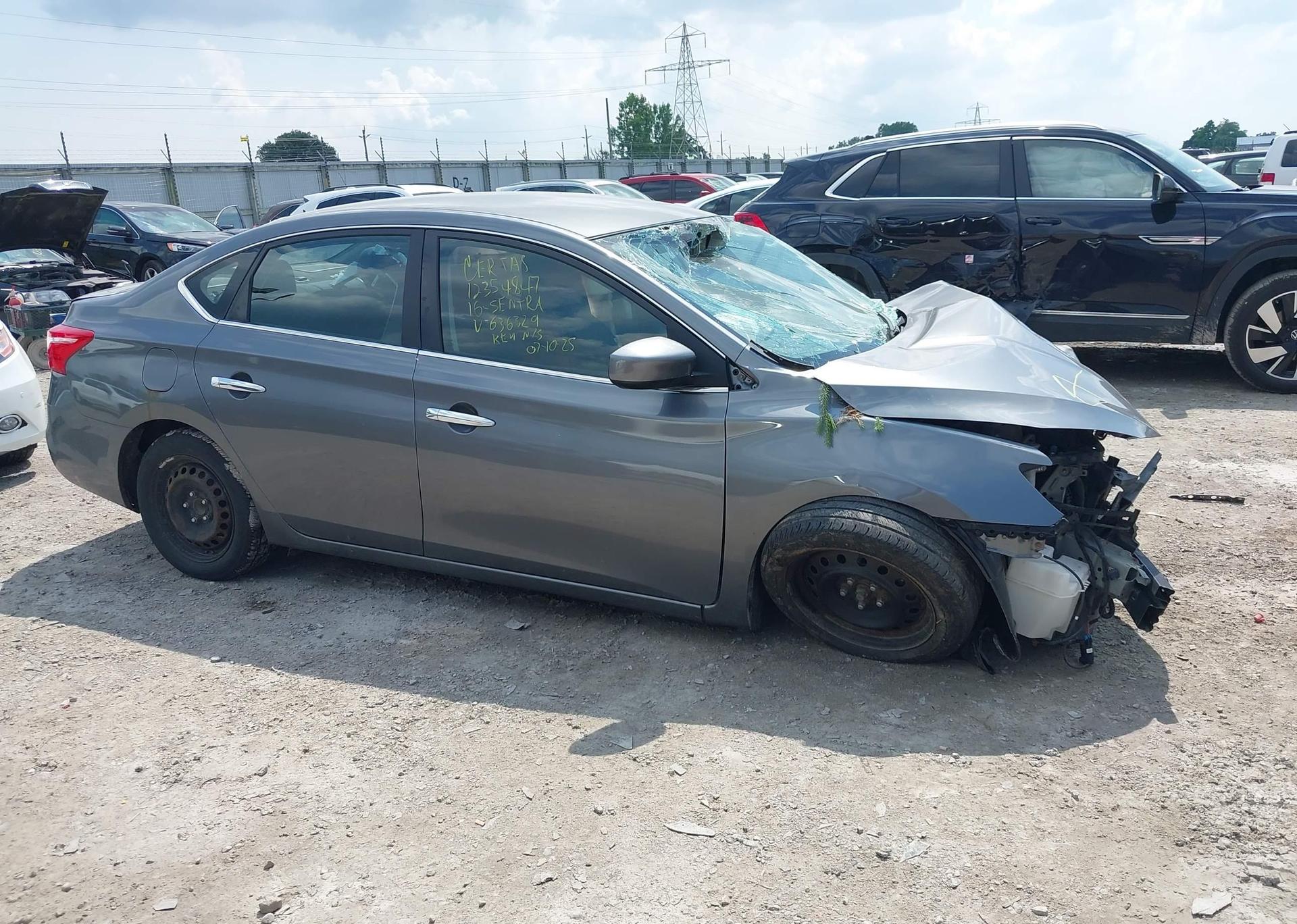 2016 NISSAN SENTRA S