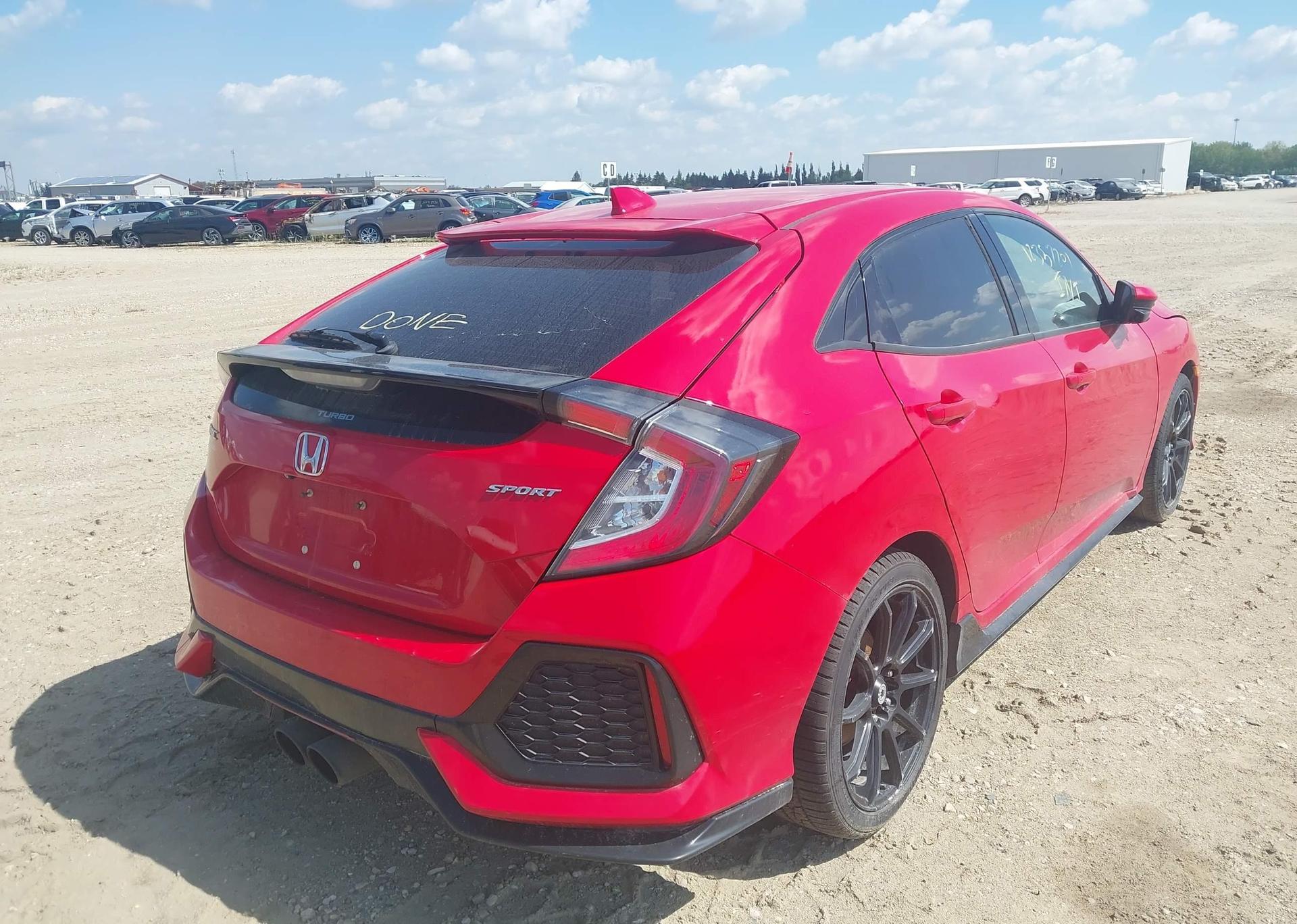 2017 HONDA CIVIC SPORT