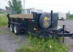2022 MISKA 7 TON DUMP TRAILER