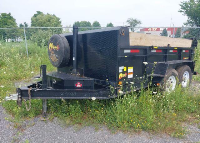 2022 MISKA 7 TON DUMP TRAILER