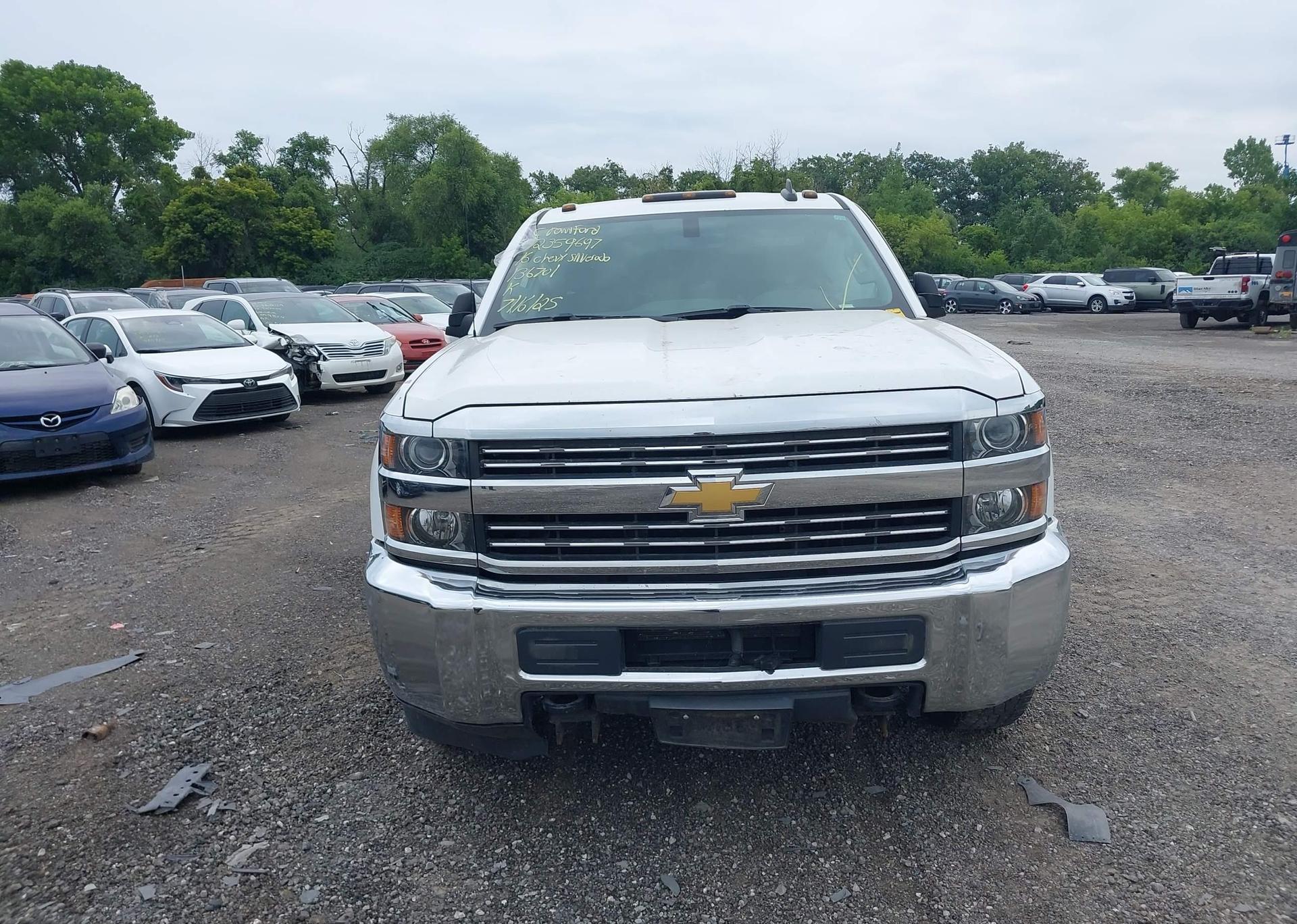 2016 CHEVROLET SILVERADO K2500 HEAVY DUTY