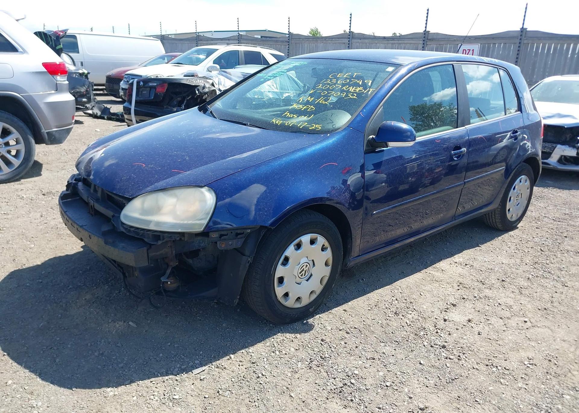 2007 VOLKSWAGEN RABBIT