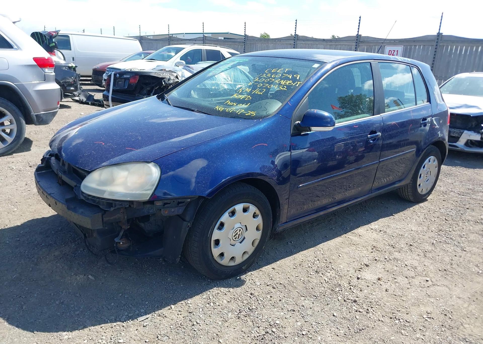 2007 VOLKSWAGEN RABBIT