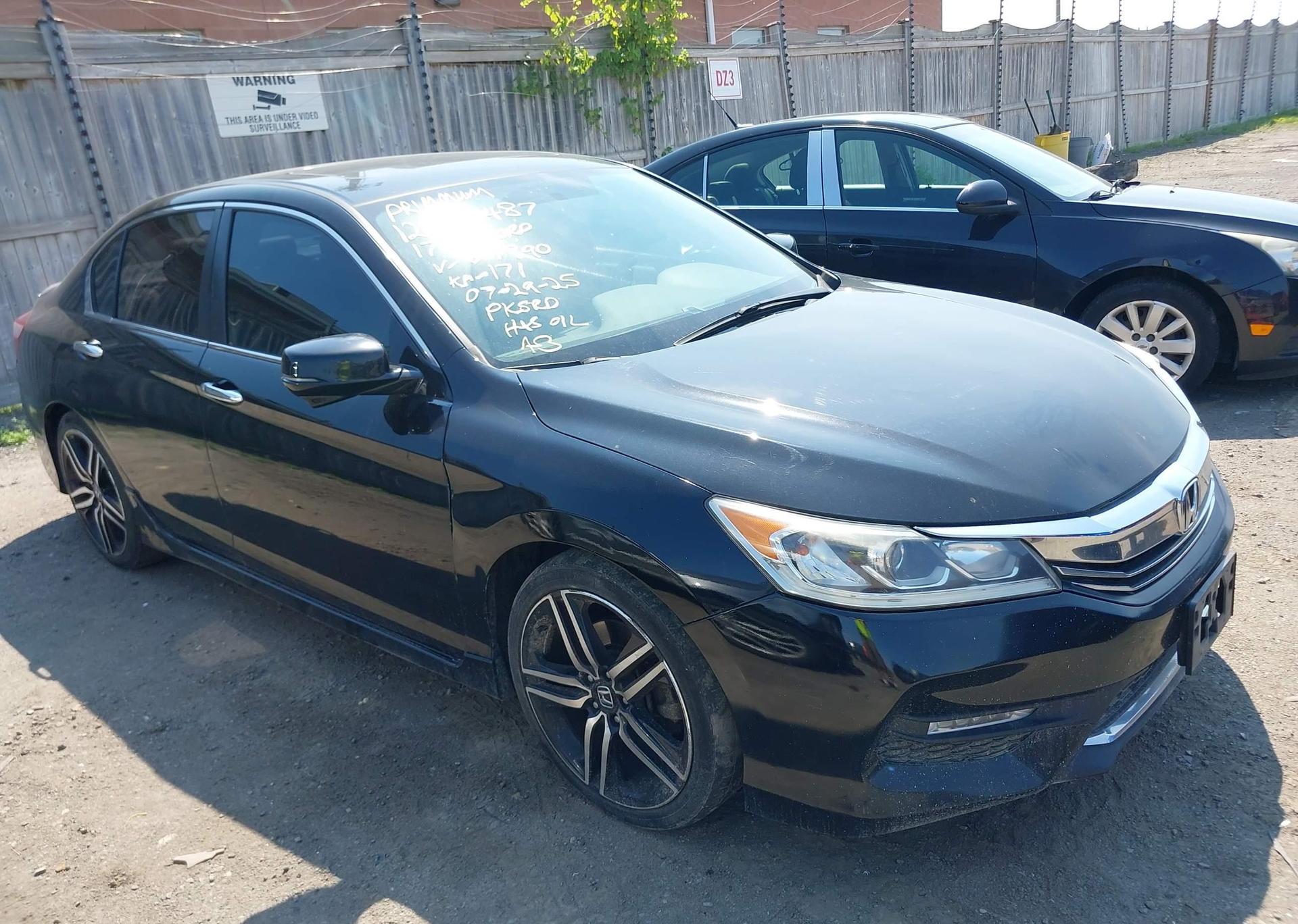 2017 HONDA ACCORD SPORT