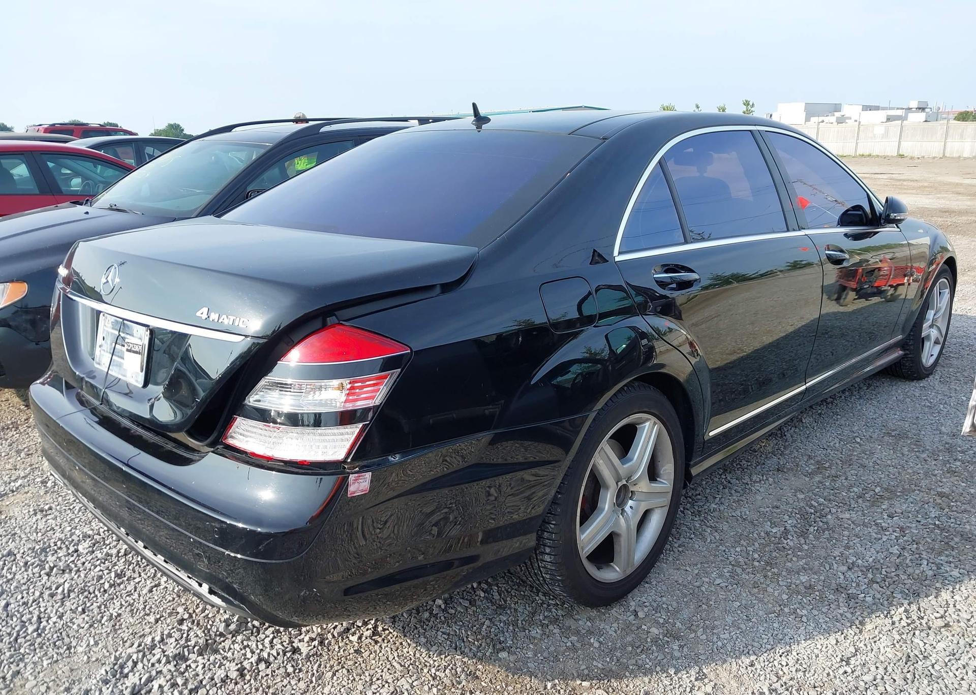 2007 MERCEDES-BENZ S 550 4MATIC