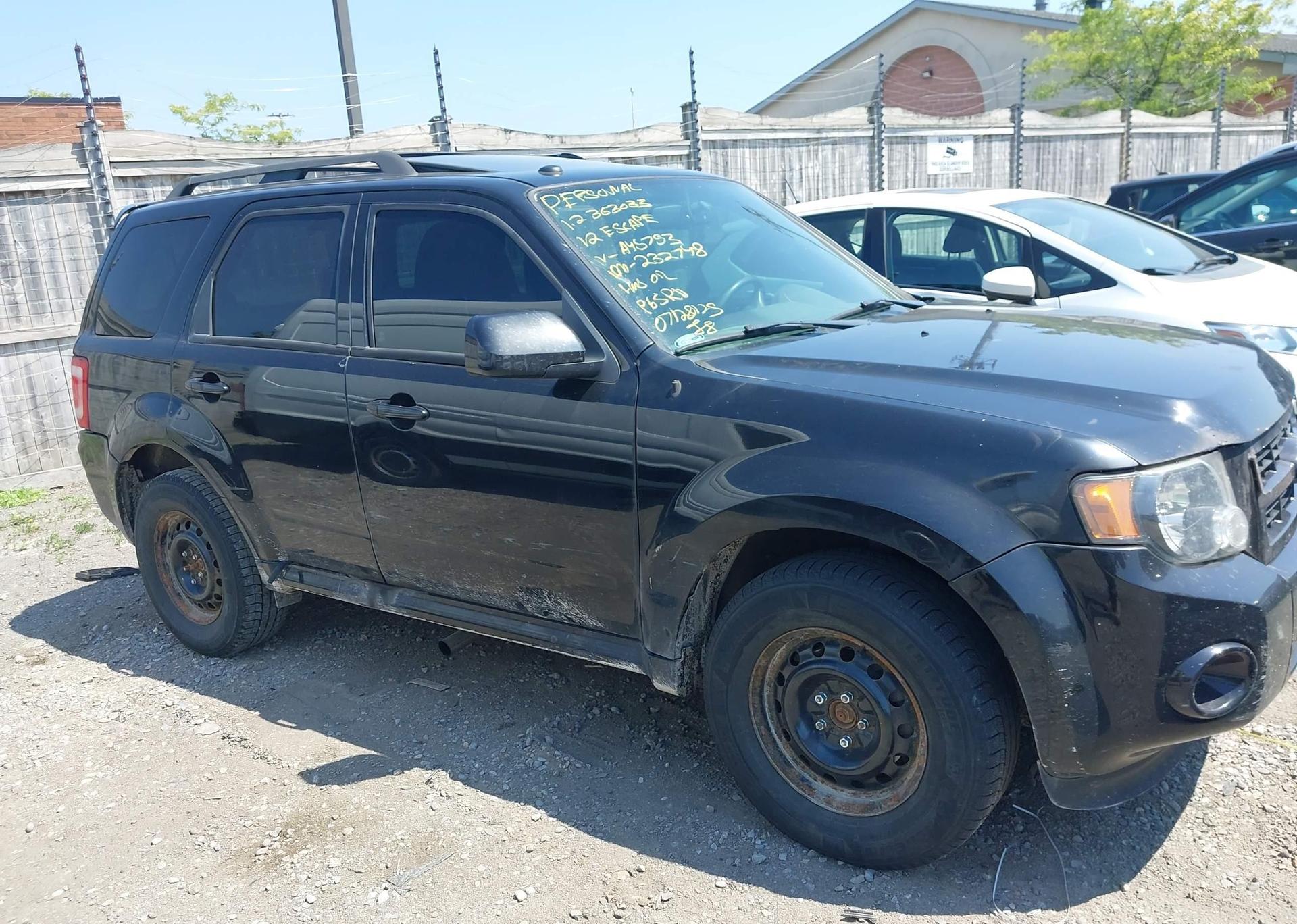 2012 FORD ESCAPE XLT