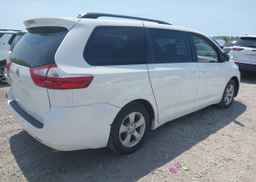 2016 TOYOTA SIENNA LE 8 PASSENGER