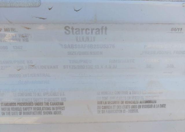 2011 STARCRAFT AR - ONE 17RD
