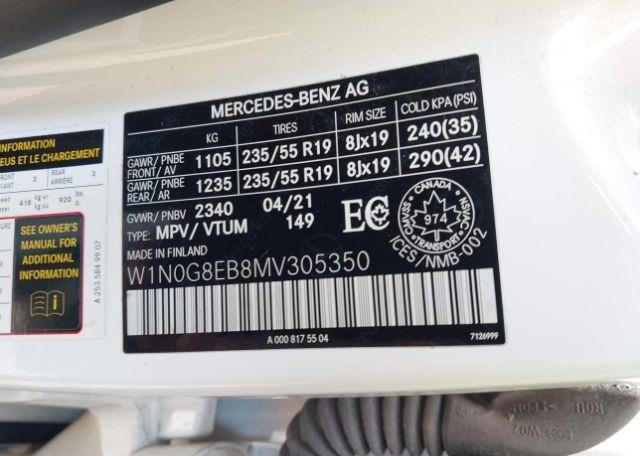 2021 MERCEDES-BENZ GLC 300 4MATIC