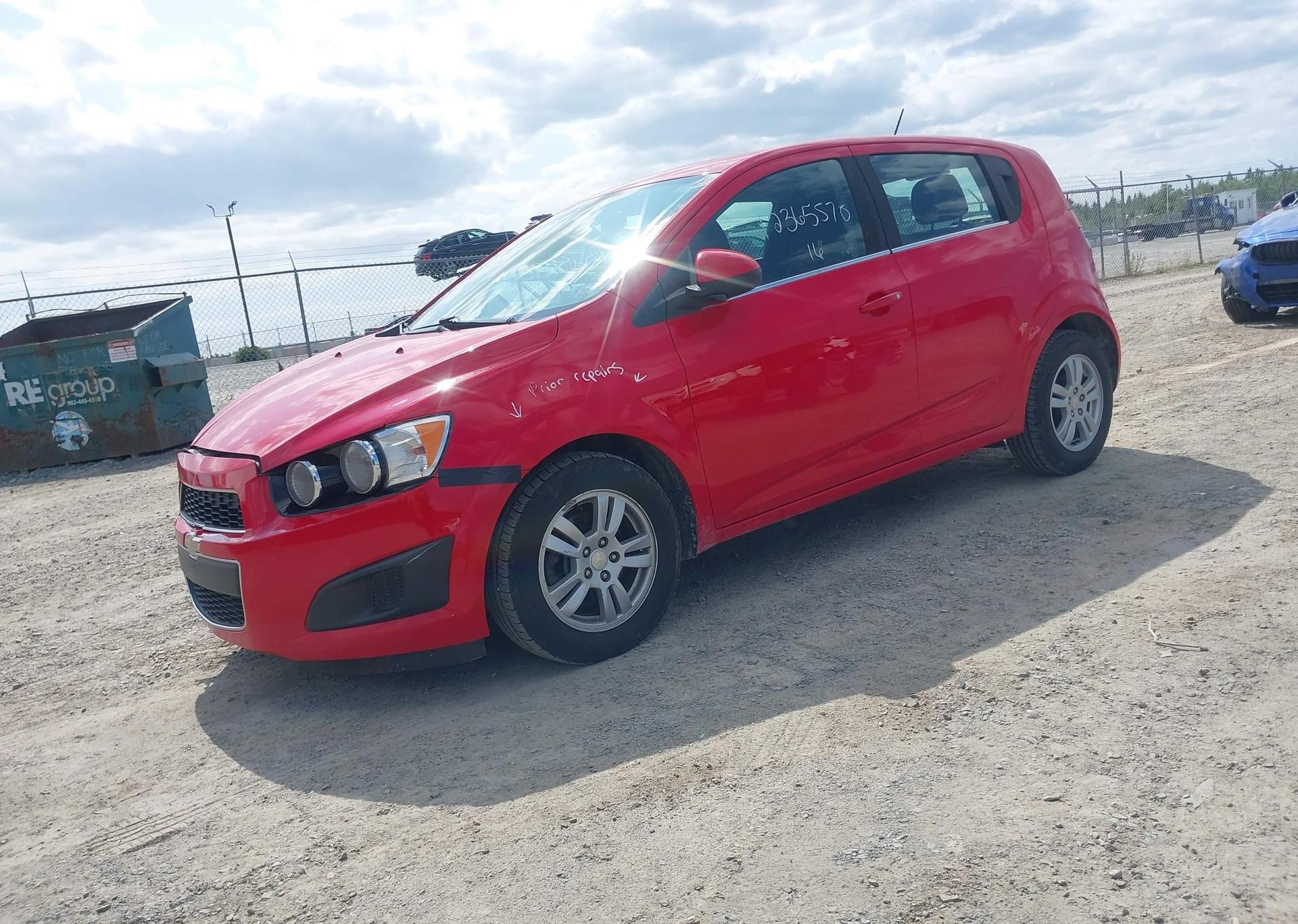 2016 CHEVROLET SONIC LT AUTO